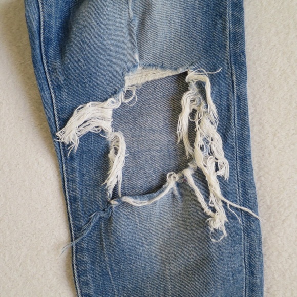 LEVIS 711 Skinny Ripped Jeans - Picture 2 of 7